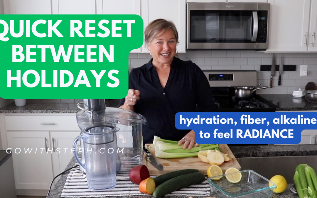 Quick reset, nourish your liver and hydrate your body!