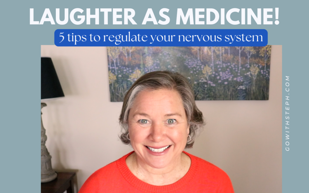 5 tips to manage stress with more ease, joy and laughter!